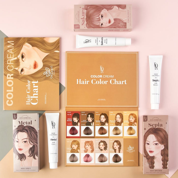 Kota Cosmetics Hair Color Cream Mellow - Honey Blonde 200ml