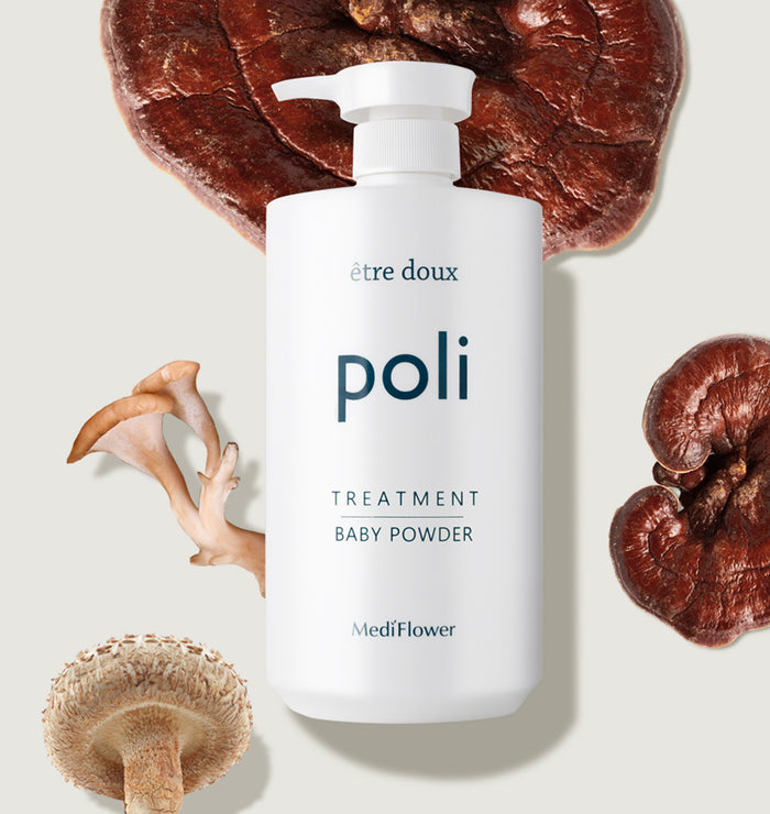 MEDIFLOWER Etre Doux Poli Hair Treatment Baby Powder معالج الشعر من ميدفلاور