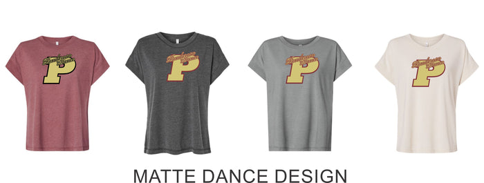 Pondo Dance Ladies Vintage Wash Tee- 2 designs