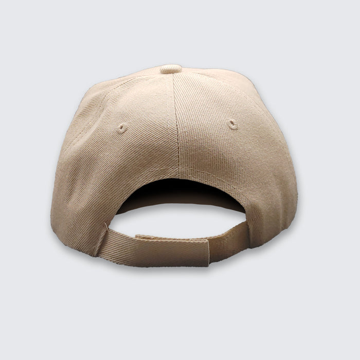 T2T Leather Patch Hat (Khaki)