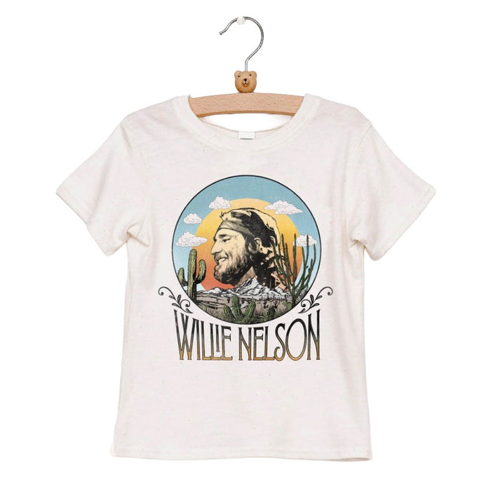 Willie Nelson In the Sky Oatmeal Children's T-Shirt