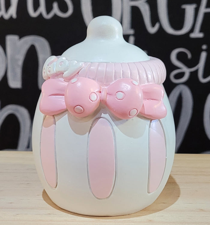 3 PCS Set 4 Inch Mini Piggy Bank Girl Baby Shower Party Favor Pink