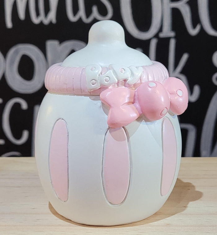 3 PCS Set 4 Inch Mini Piggy Bank Girl Baby Shower Party Favor Pink