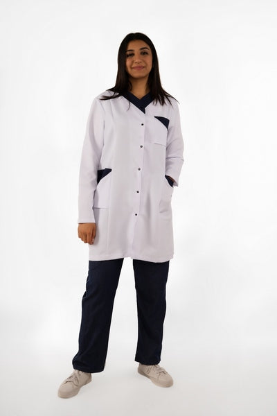 2XSmall / White*Navy Blue
