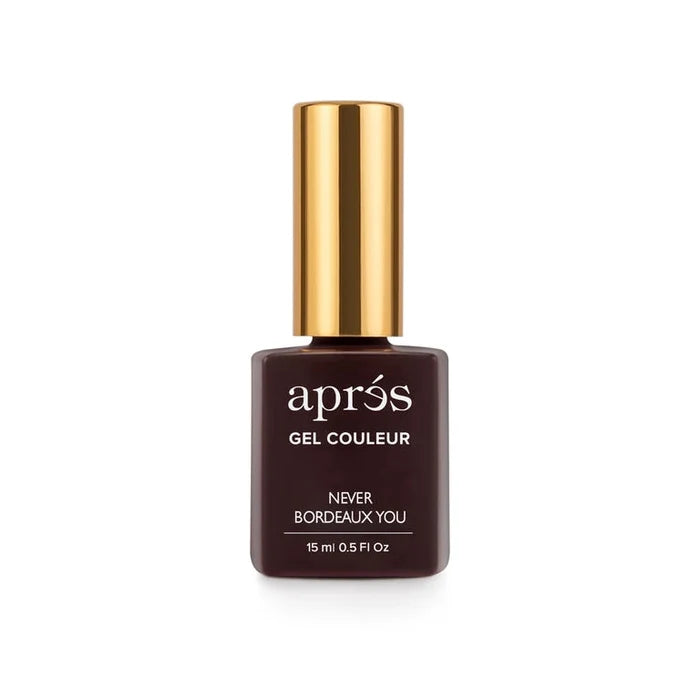 Aprés Nail Gel Couleur - 298 NEVER BORDEAUX YOU