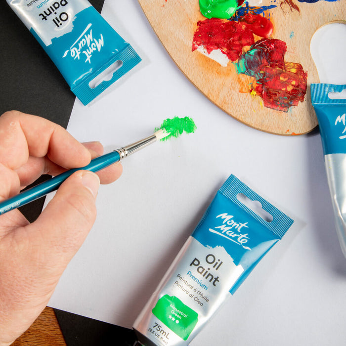 Artist Oil Brush Premium Chungking Round 6