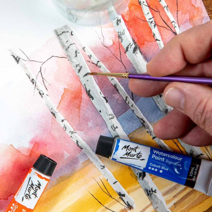 Artist Watercolour Brush Premium Sable Round 0