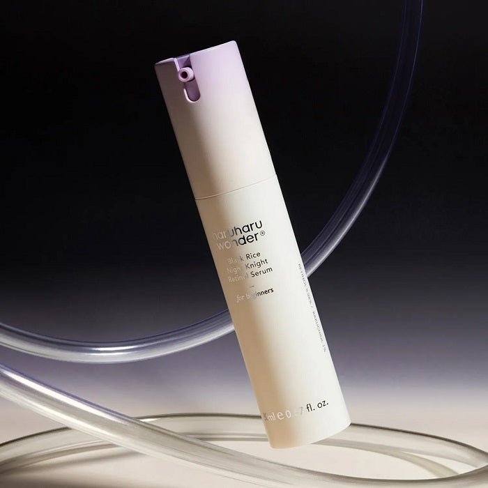 BLACK RICE NIGHT KNIGHT RETINOL SERUM - Crema - Gel Iluminatoare Si Calmanta - skinseen.ro