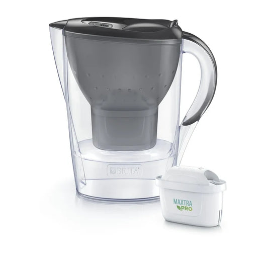Brita - Marella kande Grafit (ME4W) inkl. 3 MXPro Vandfilter - 2,4 liter