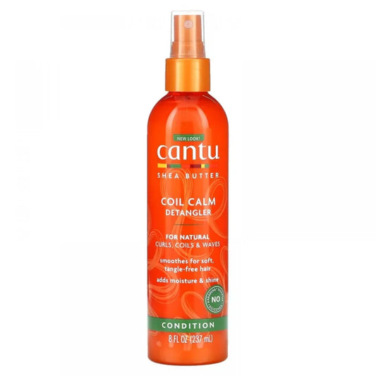 CANTU Shea Butter Coil Calm Detangler - Condition كريم تسهيل تمشيط الشعر من كانتو