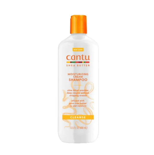 CANTU SHEA BUTTER MOISTURIZING CREAM SHAMPOO شامبو كريمي غني بزبدة الشيا من كانتو