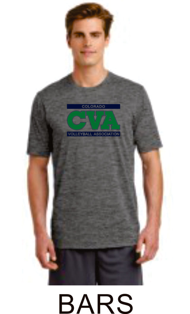 CVA Sport-Tek Heathered Tee - 3 designs