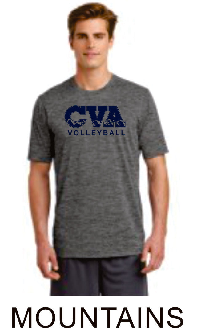 CVA Sport-Tek Heathered Tee - 3 designs