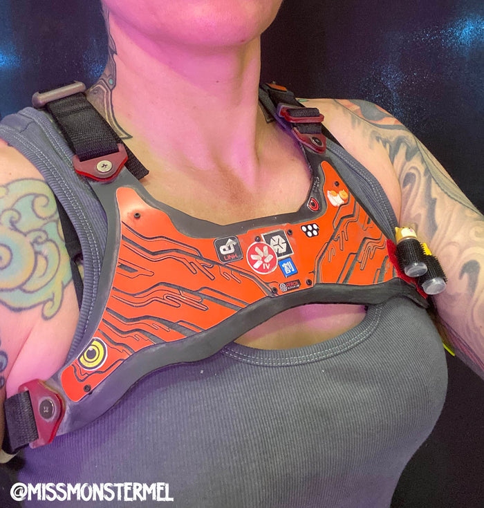 CYBERPUNK ARMOR HARNESS #3- FEROX UPLINK