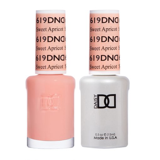 DND Gel Nail Polish Duo 619 - Sweet Apricot