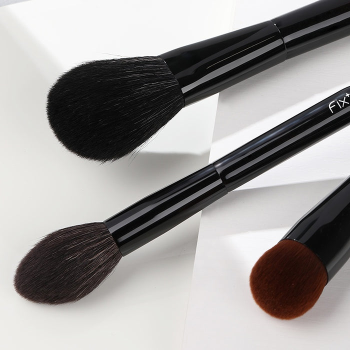 FIX+ Round Embroidery Collection Professional Makeup Brush 12 Pcs Set T4911