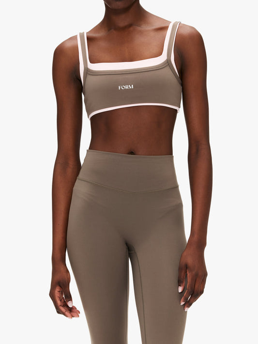 FORM Scoop Layered Bra