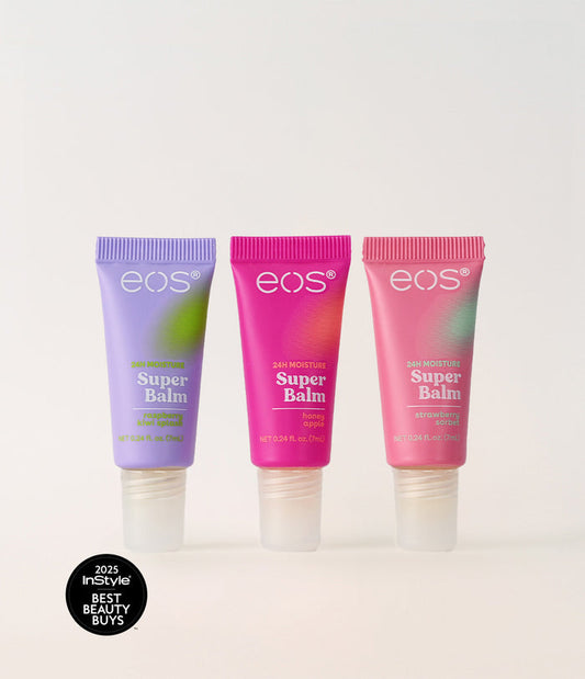 mini super balms on a white background