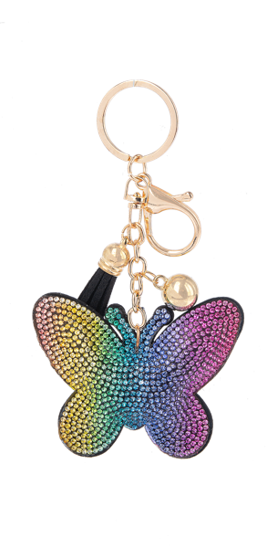 Ganz Butterfly Key Ring