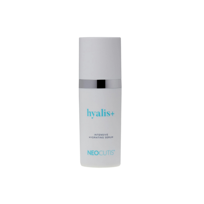 Neocutis Hyalis+ serum bottle on a white background