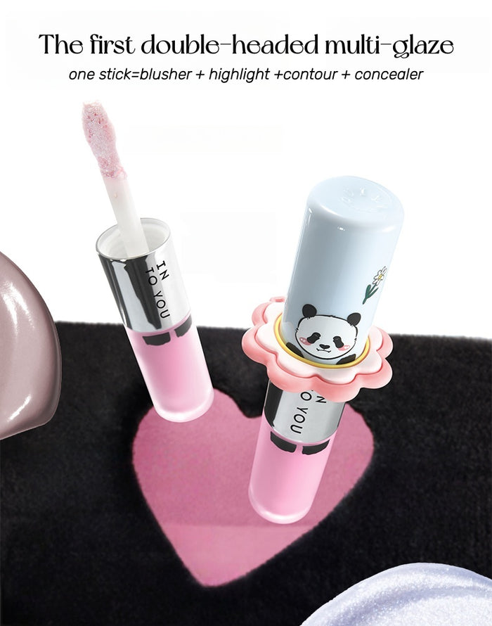 INTO YOU X M.LanPanda Air Cushion Foundation & Lip Mud T5389