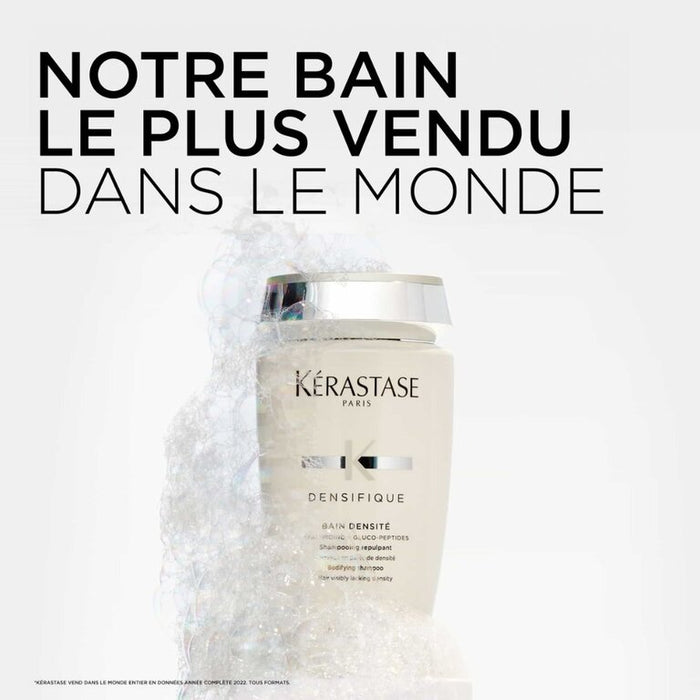 KERASTAS PARIS Densifique Bain Densite Hyaluronic + Gluco-Peptides Bodifying Shampoo For Hair Visibly Lacking Density شامبو الشعر بالهايلرونك والببتيدات من كيراستاس