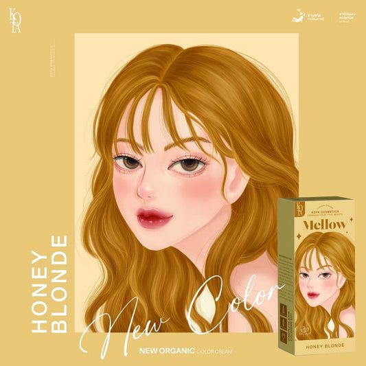 Kota Cosmetics Hair Color Cream Mellow - Honey Blonde 200ml