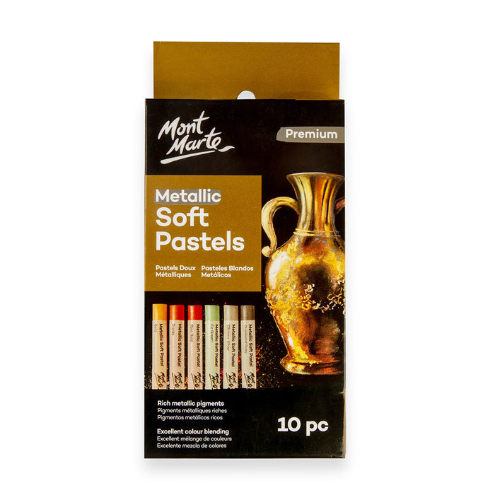 Metallic Soft Pastels Premium 10pc