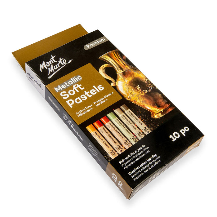 Metallic Soft Pastels Premium 10pc