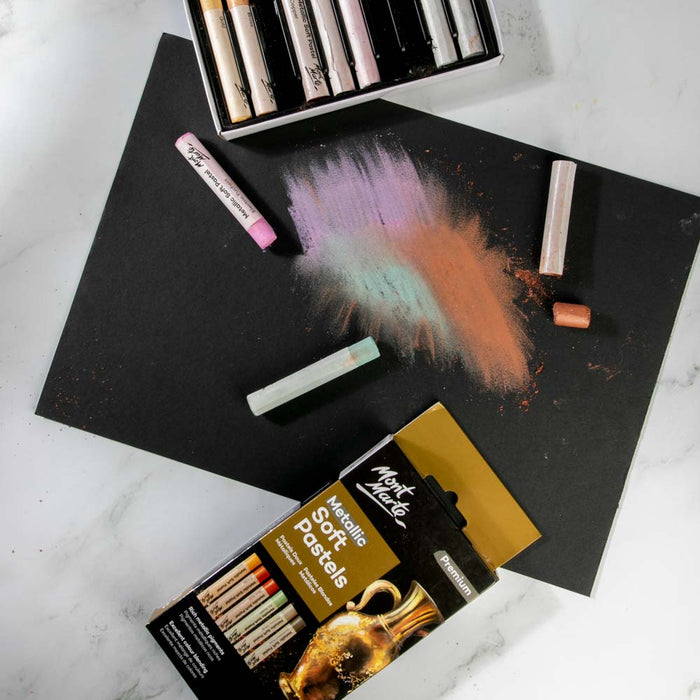Metallic Soft Pastels Premium 10pc
