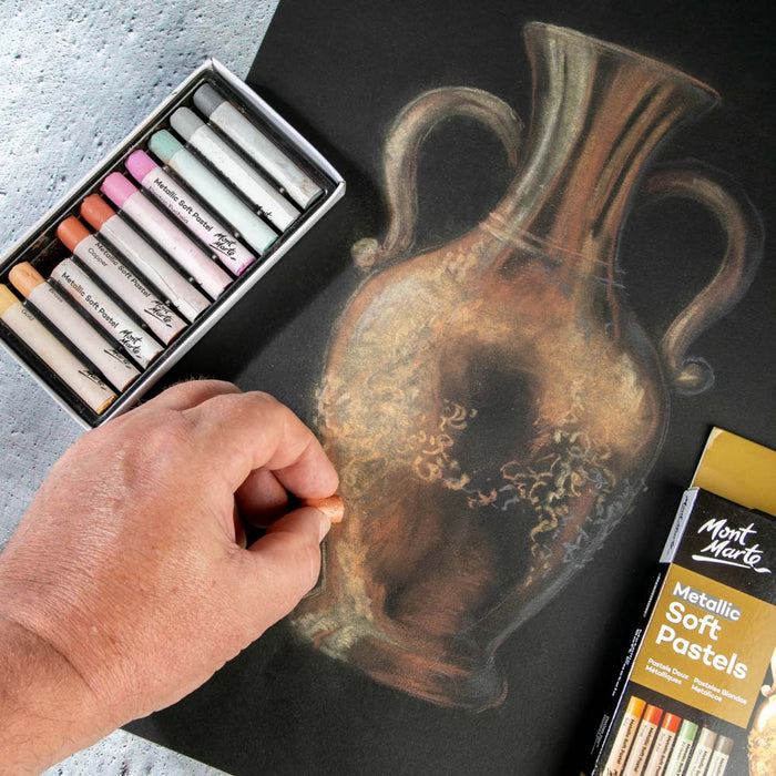 Metallic Soft Pastels Premium 10pc