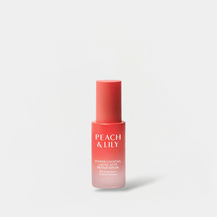 Peach & Lily Power Cocktail Lactic Acid Repair Serum 30ml سيروم إصلاح حمض اللاكتيك بكوكتيل الخوخ والزنبق - Princess Cosmetics Qatar