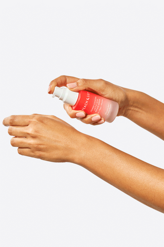 Peach & Lily Power Cocktail Lactic Acid Repair Serum 30ml سيروم إصلاح حمض اللاكتيك بكوكتيل الخوخ والزنبق