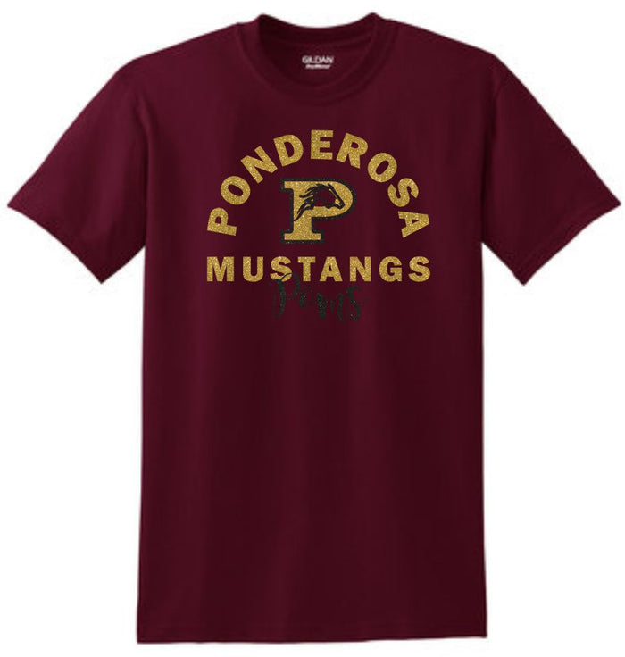 Pondo POMS Basic BASIC Tee- Matte or Glitter