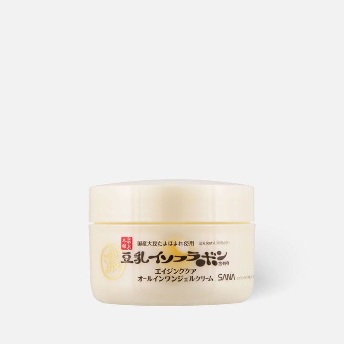 SANA Nameraka Honpo Soy Milk Isoflavone Wrinkle Gel Cream 100g