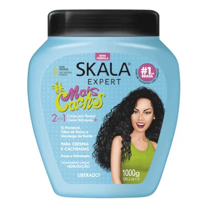 SKALA Expert Mais Cachos 2 in 1 creme para pentear creme hidratance ماسك الشعر من سكالا